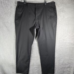 Jack Archer Jetsetter Performance Pants Mens Size 40X30 Charcoal Grey Chinos